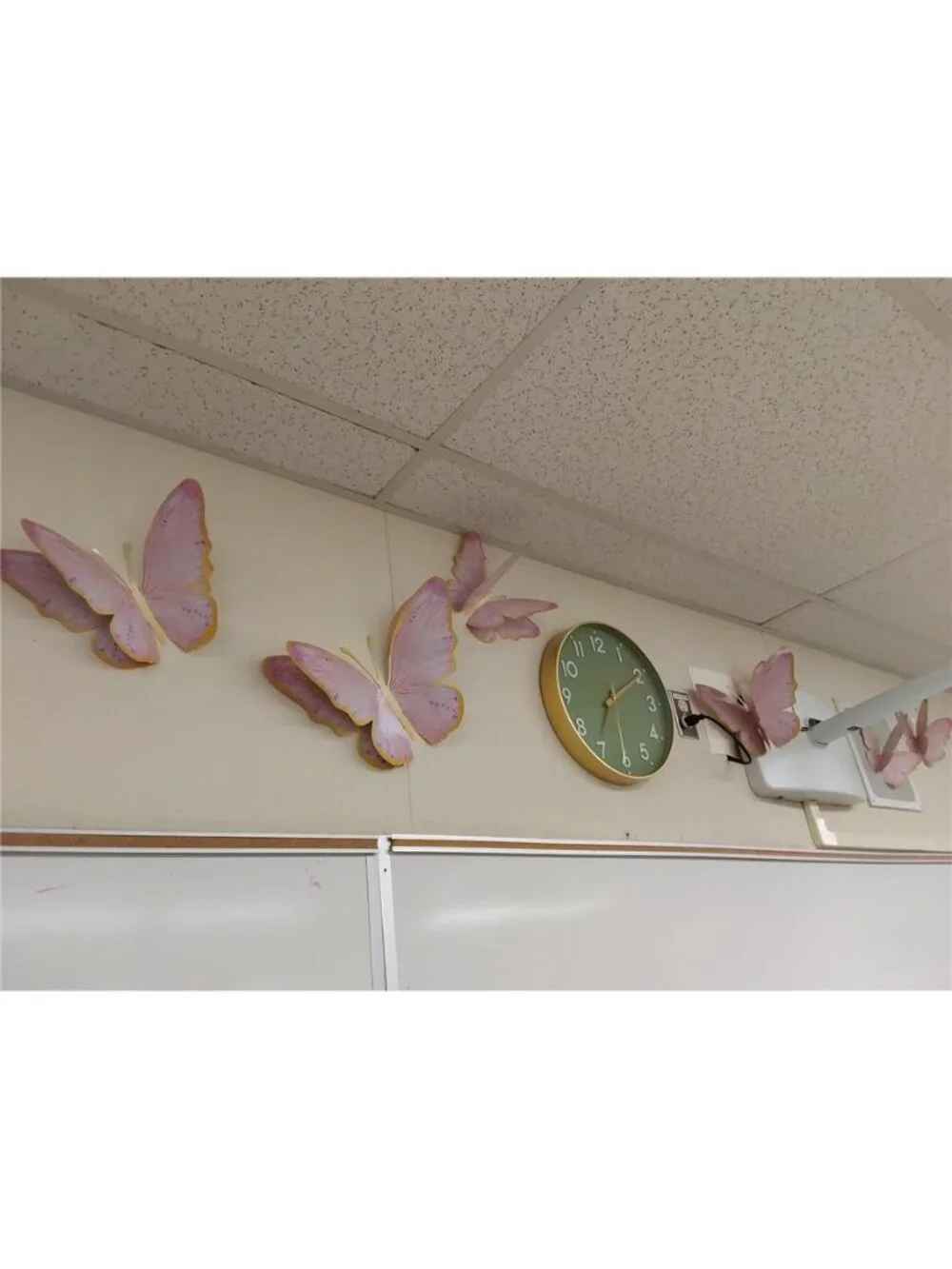 Giant 3D Metallic Gold Butterfly Wall Decor, 10